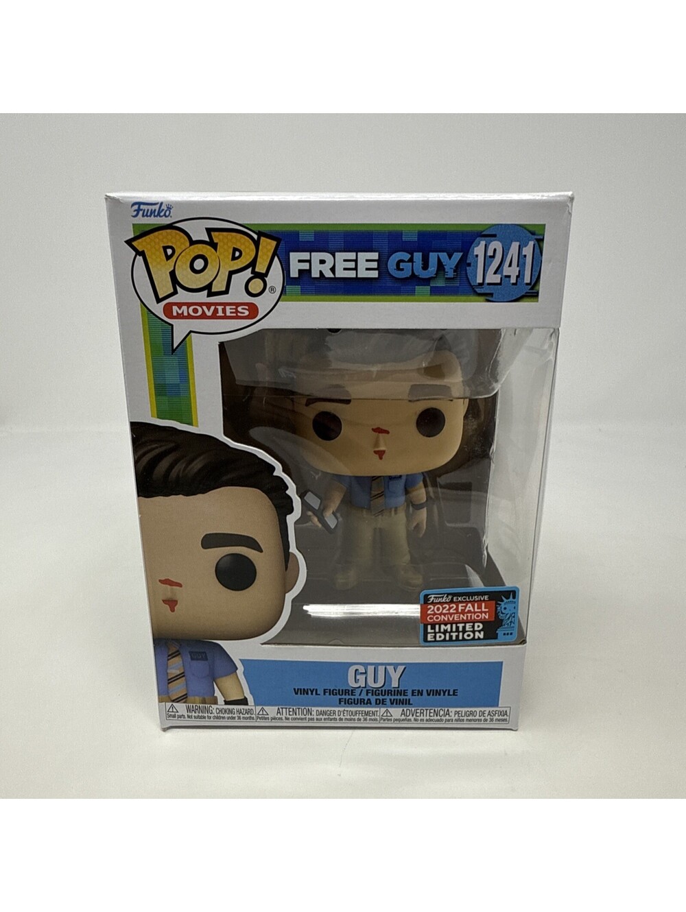 Funko POP Movies Free Guy Guy 2022 Fall Convention Limited Edition 1241